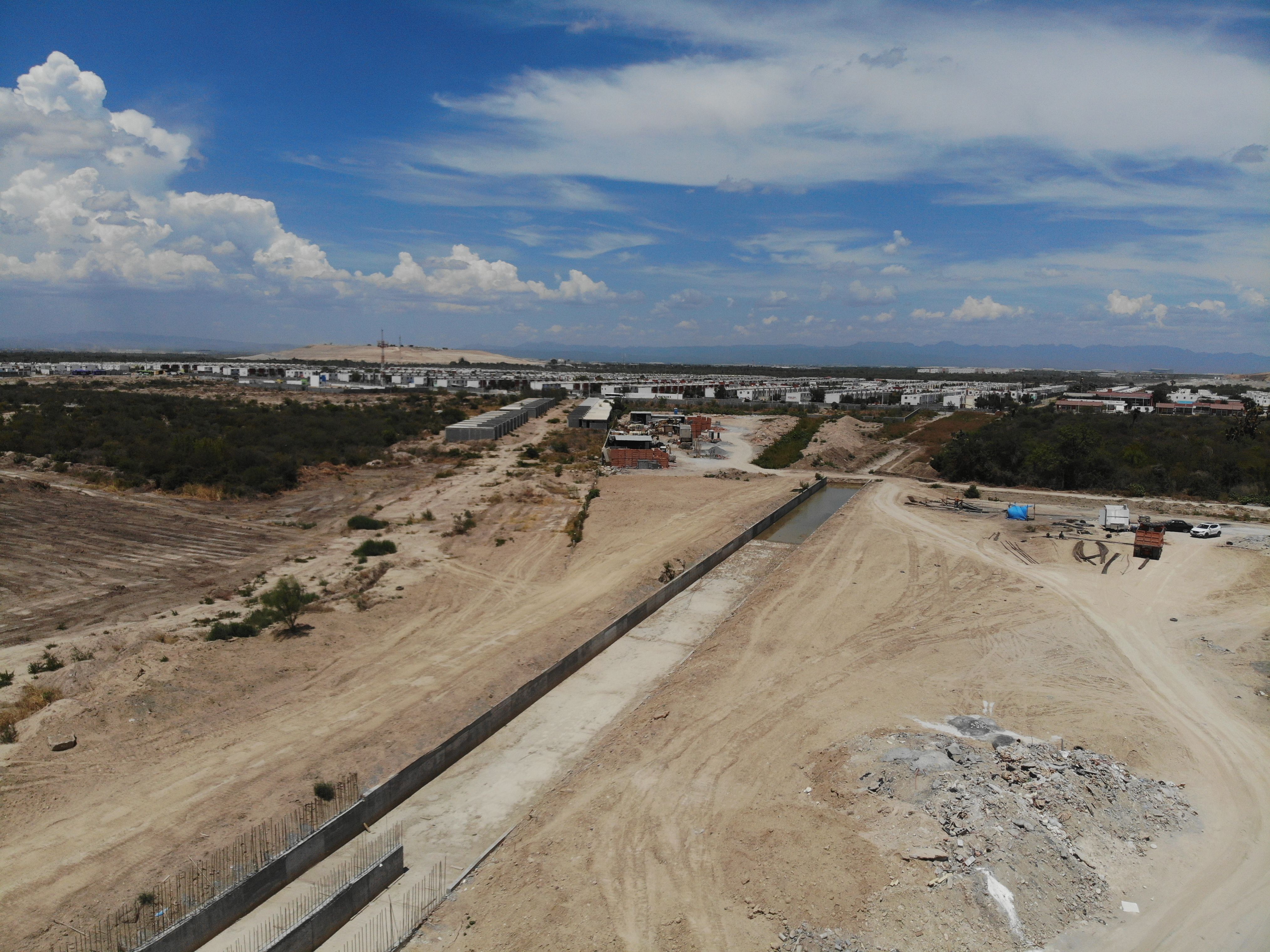 TOMA AEREA CANAL PLUVIAL